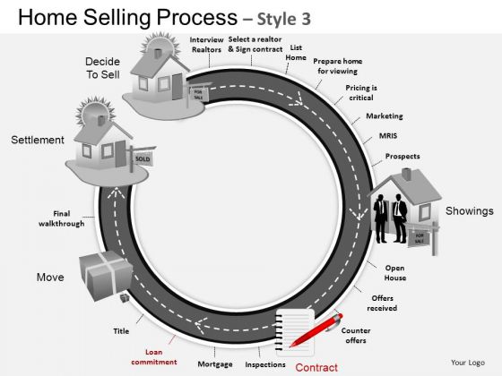 PowerPoint Layout Image Home Selling Ppt Design