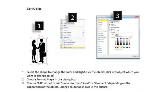 PowerPoint Layout Teamwork Certified Handshake Ppt Slidelayout