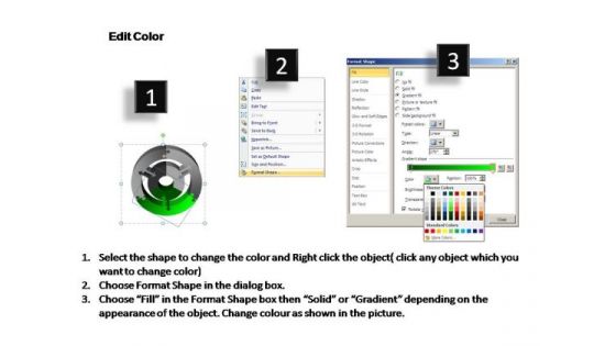PowerPoint Layouts Chart Circular Reasoning Ppt Themes