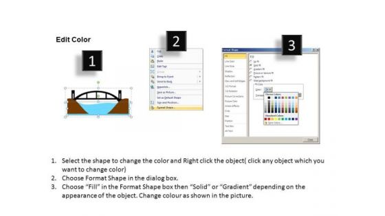 PowerPoint Layouts Closing Gap Company Success Ppt Template