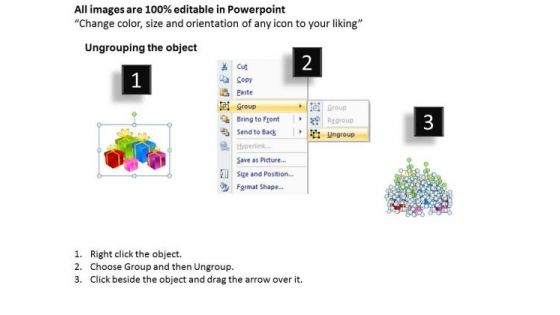 PowerPoint Layouts Company Growth Happy Birthday Ppt Slide