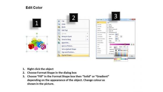 PowerPoint Layouts Company Growth Happy Birthday Ppt Slide