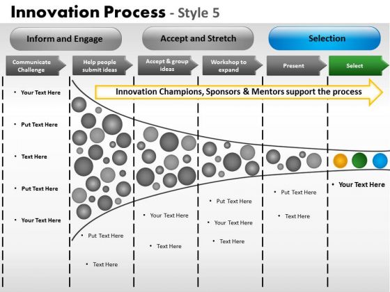 PowerPoint Layouts Company Innovation Process Ppt Designs