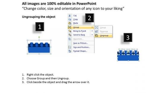 PowerPoint Layouts Diagram Lego Blocks Ppt Slidelayout
