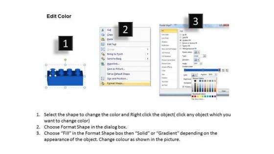 PowerPoint Layouts Diagram Lego Blocks Ppt Slidelayout
