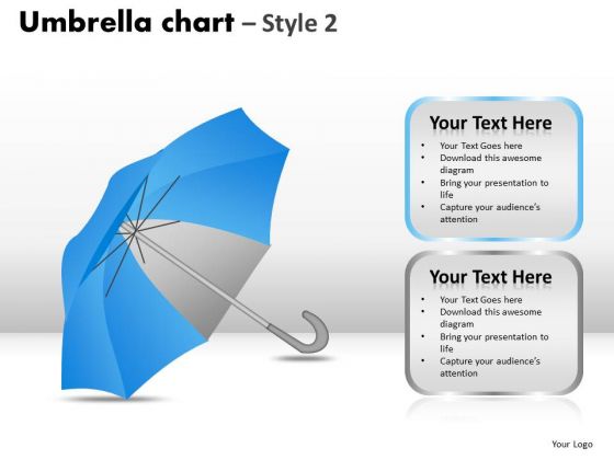 PowerPoint Layouts Editable Umbrella Chart Ppt Slidelayout