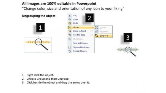 PowerPoint Layouts Global Weak Links Ppt Template