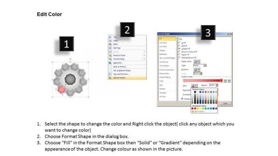 PowerPoint Layouts Marketing Hub And Spokes Process Ppt Slide Designs