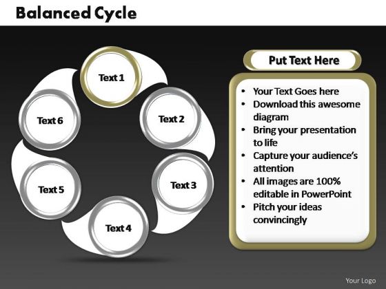 PowerPoint Layouts Sales Cycle Process Ppt Slide Designs