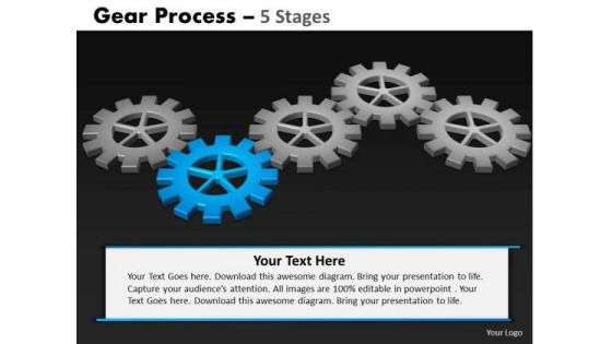 PowerPoint Layouts Strategy Gears Process Ppt Templates