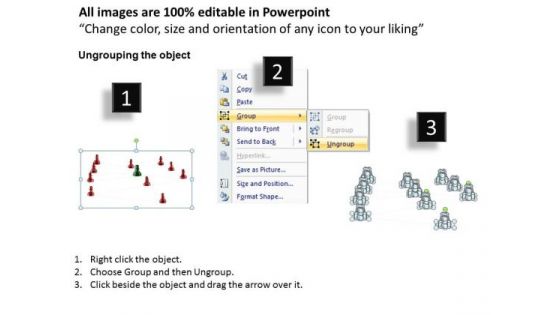 PowerPoint Network Diagram Chess Pawn Ppt Process