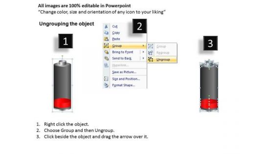 PowerPoint Presentation Designs Company Growth Batteries Charging Ppt Slide