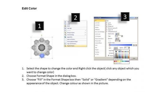 PowerPoint Presentation Designs Hub And Spokes Process Ppt Design Slides