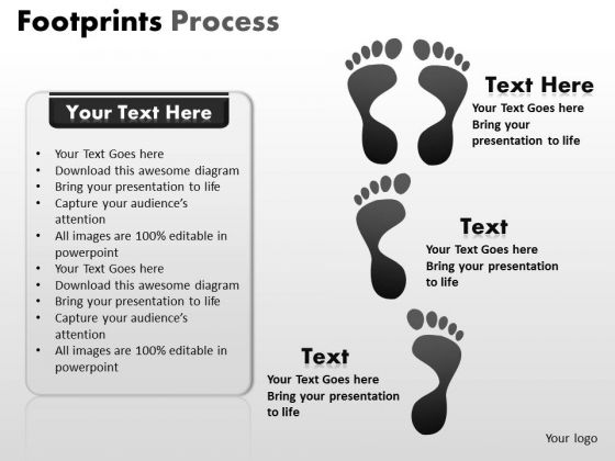 PowerPoint Presentation Designs Strategy Footprints Strategy