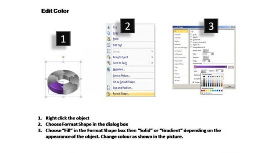 PowerPoint Presentation Diagram Circular Chart Ppt Template