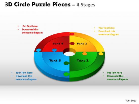 PowerPoint Presentation Success Circle Puzzle Ppt Designs