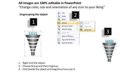 PowerPoint Presentation Teamwork Funnel Diagram Ppt Template