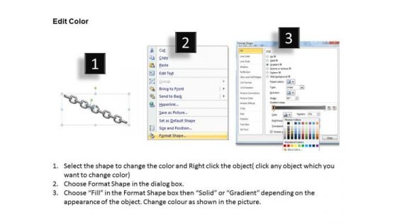 PowerPoint Presentation Teamwork Weak Broken Chains Ppt Templates