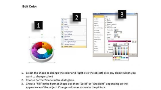 PowerPoint Process Circle Process Cycle Process Ppt Theme