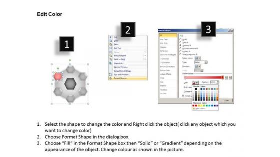 PowerPoint Process Company Hub And Spokes Process Ppt Template