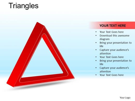 PowerPoint Process Executive Leadership Targets Triangles Ppt Design