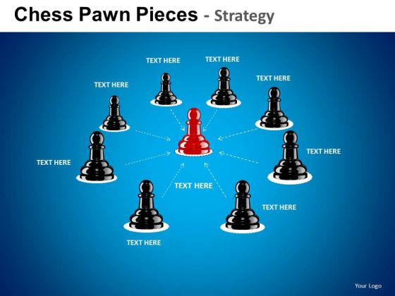 PowerPoint Process Executive Success Chess Pawn Ppt Process