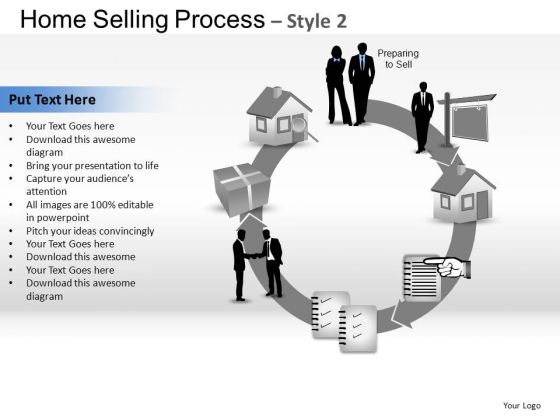 PowerPoint Process Global Home Selling Ppt Design