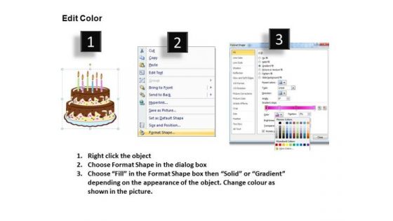 PowerPoint Process Happy Birthday Diagram Ppt Layouts