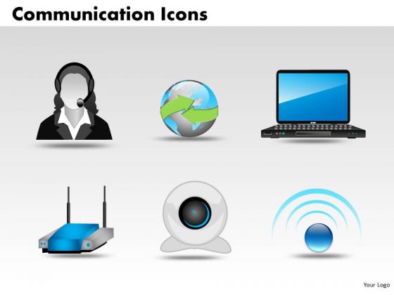 PowerPoint Process Leadership Communication Icons Ppt Design
