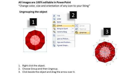 PowerPoint Process Marketing Circular Quadrant Ppt Presentation