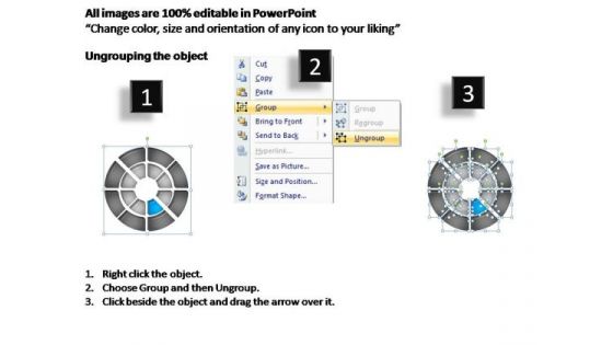 PowerPoint Process Sales Double Ring Ppt Design