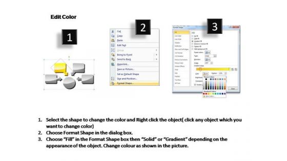 PowerPoint Process Sales Four Steps To Meet Target Ppt Slide