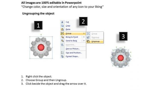 PowerPoint Process Sales Hub And Spokes Process Ppt Backgrounds