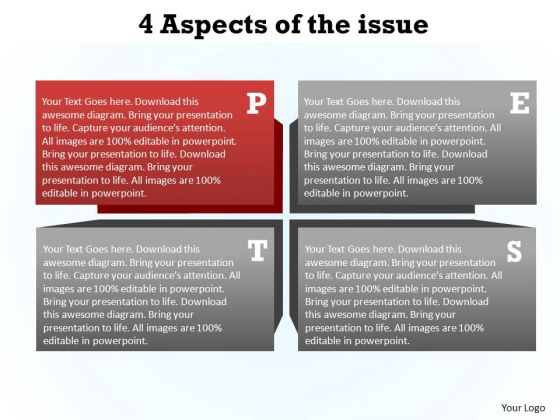 PowerPoint Process Strategy Aspects Ppt Themes