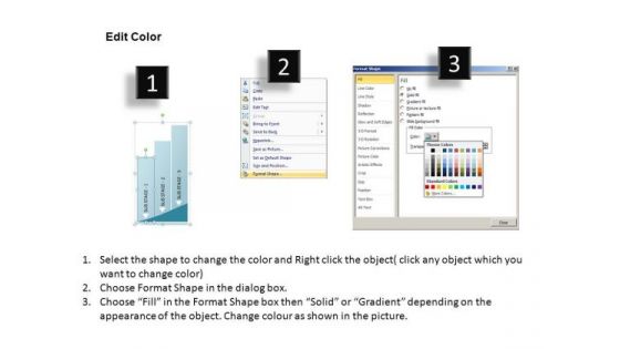 PowerPoint Process Strategy Product Lifecycle Ppt Layouts