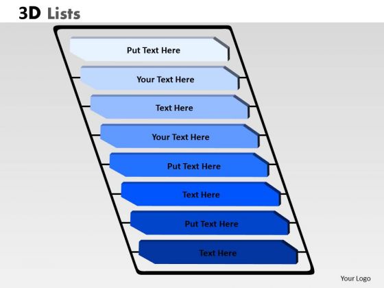 PowerPoint Process Success Bulleted List Ppt Slides