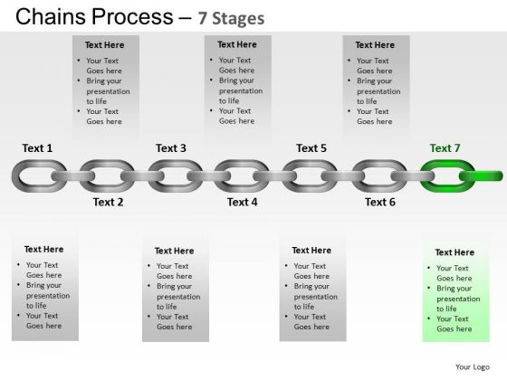 PowerPoint Process Success Chains Process Ppt Design Slides