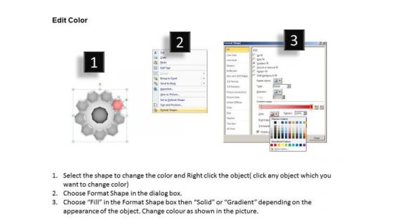PowerPoint Process Success Hub And Spokes Process Ppt Themes