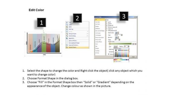 PowerPoint Process Success Product Lifecycle Ppt Slides