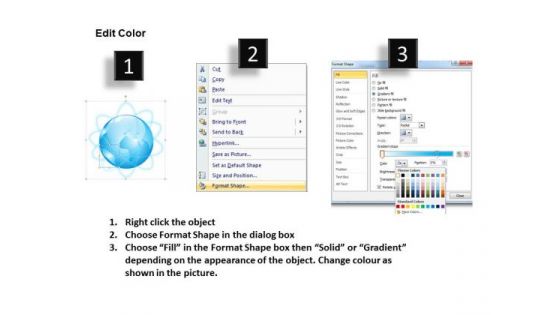 PowerPoint Process Teamwork Globes Country Ppt Layouts