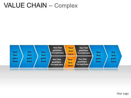 PowerPoint Process Teamwork Value Chain Ppt Theme