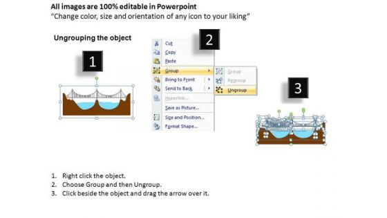 PowerPoint Slide Bridge Closing Gap Corporate Teamwork Ppt Layout