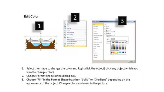 PowerPoint Slide Bridge Closing Gap Corporate Teamwork Ppt Layout