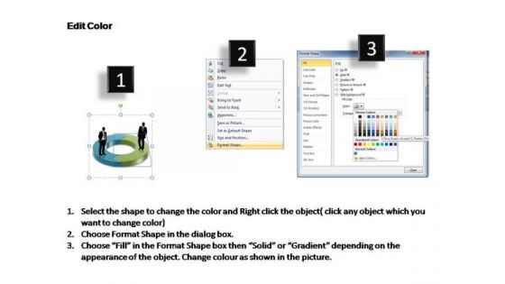PowerPoint Slide Business Interconnected Ppt Template