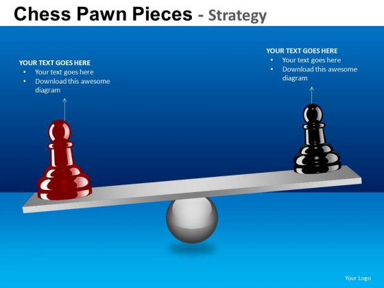 PowerPoint Slide Business Success Chess Pawn Ppt Backgrounds