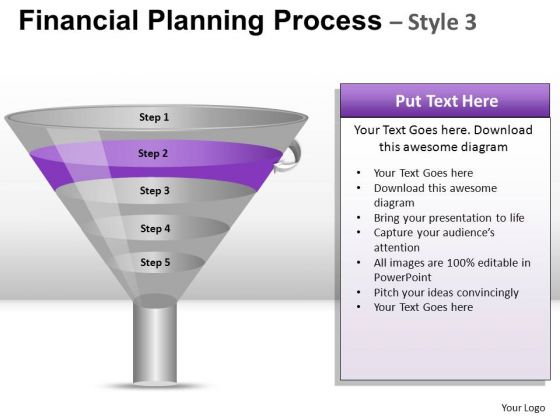 PowerPoint Slide Business Teamwork Financial Planning Process Ppt Templates