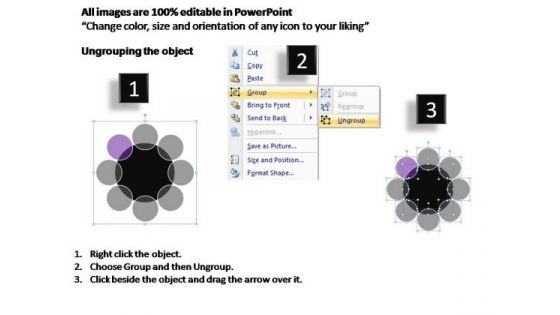 PowerPoint Slide Chart Business Cycle Ppt Backgrounds