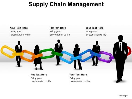 PowerPoint Slide Chart Chain Management Ppt Theme