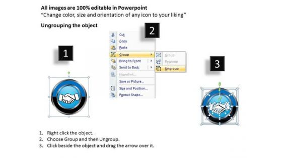 PowerPoint Slide Company Handshake Ppt Designs