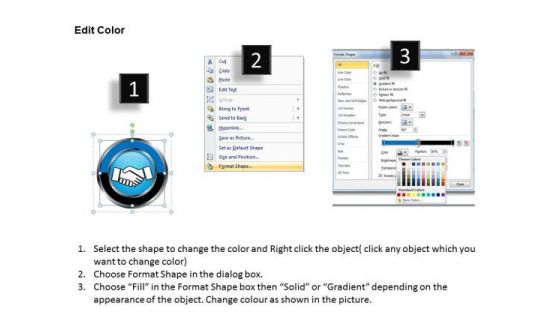 PowerPoint Slide Company Handshake Ppt Designs